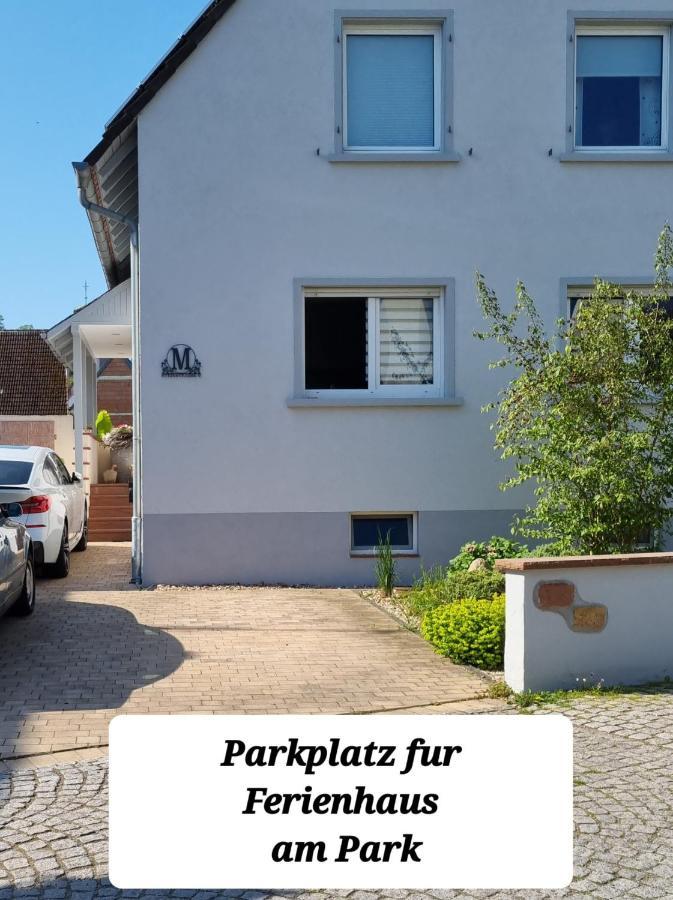 Ferienhaus Am Park Klingenmuenster Exterior photo